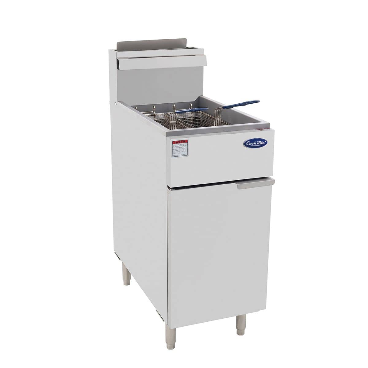 Cookrite ATFS-40 Three Tube Gas Deep Fryer NG/LPG