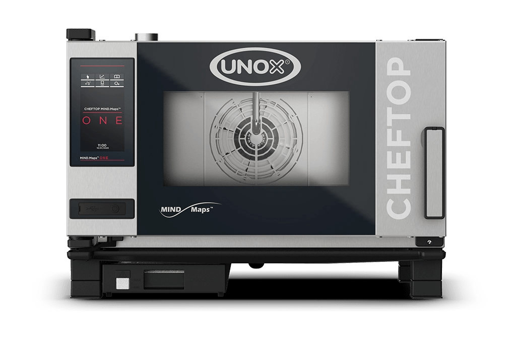 Unox XEVC-0311-E1RM CHEFTOP MIND.Maps ONE 3 Tray GN 1/1 – Advanced Combi Oven - KW Commercial Kitchen