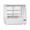 Polar C-Series Countertop Food Display Fridge 100L White with Glass Sides
