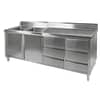 DSC-2100L-H KITCHEN TIDY CABINET WITH DOUBLE LEFT SINKS