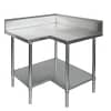 FED All Stainless Steel Corner Workbench - WBCB6-0900/A