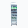 Bromic Chiller GM0374L-NR Silver UP/R GLS 372L LED L/BOX