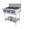 CookRite AT80G6B-F-NG 6 Burner Gas Cooktop – Commercial Kitchen Equipment