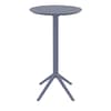 Sky Folding BAR Table 60 Round - Anthracite - KW Commercial Kitchen