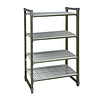 Modular System Poly Coolroom Shelving Starter Kit - PCU18/36 - KW Commercial Kitchen