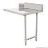 Modular System Clean Dish Table with Splashback CDT-900L - KW Commercial Kitchen