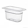 JW-P194 - Clear Poly 1/9 x 100 mm Gastronorm Pan - KW Commercial Kitchen
