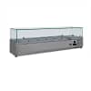 AG VRX1400-380 Bench Top Saladette / Pizza Showcase - 1400mm