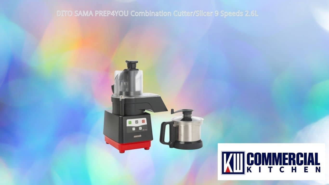 Image of 7 Essential Tips for Choosing the Perfect Commercial Bowl Cutter in Australia | KW Commercial Kitchen DITO SAMA Cutter/Slicer 9-Speed 2.6L Bowl- P4U-PV201
