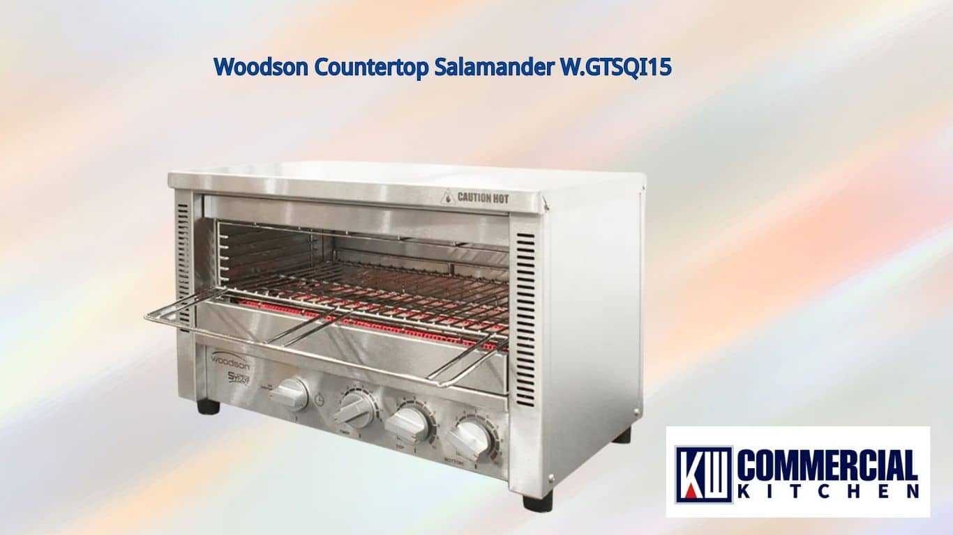 Image of Toaster Griller vs. Salamander:A Practical Guide with Real-World Insights from KW Commercial Kitchen | KW Commercial Kitchen Woodson Toaster Griller W.GTQI8.15 – 8 Slice,15A, Australian Made