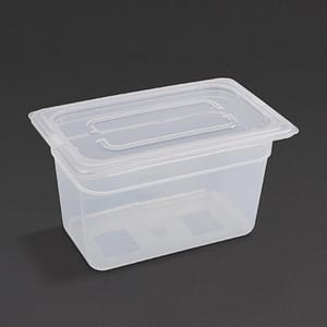 Vogue Polypropylene 1/4 Gastronorm Tray 150mm (GJ524)