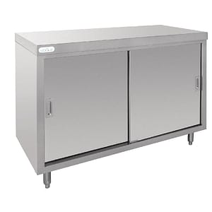 Vogue Stainless Steel Floor Standing Cupboard 1200mm (CE151)