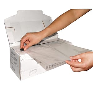 Vogue Dual Texture Vacuum Sealer Bags with Cutter Box - 148mm x 370mm (GF428)