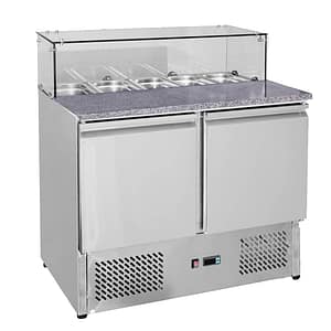 FED-X GNS900E Salad Prep Fridge – 240L