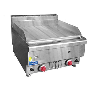 GASMAX Benchtop 2 Bunner Griddle 600mm - JUS-TRG60LPG