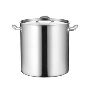 Kitchen Knock Stainless Steel Stock Pot – 50.24L – Heavy Duty