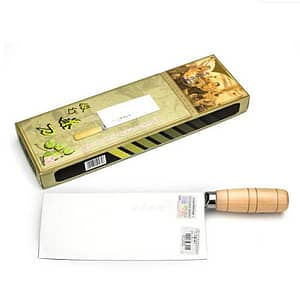 alt="Kitchen Knock Chinese Cleaver D2 – Forged Asian Chef Knife 011051"