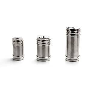 3-Way Salt/Pepper Dispenser Small (H 95mm) 001097 - Pack of 6