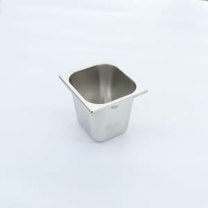 Kitchen Knock Stainless Steel Gastronorm Pan 1/6 150mm Deep (Pack of 6)