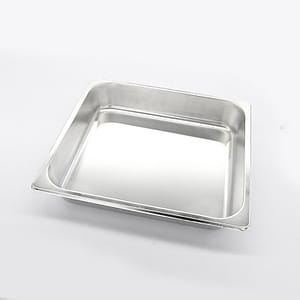 Stainless Steel Gastronorm Pan 2/3 100mm Deep 416039 (Pack of 6 )