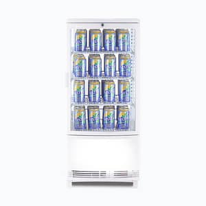 Bromic 80L Countertop Display Fridge - White