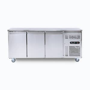 Bromic UBC1795SD-NR Underbench 3-Door Commercial Fridge - 417L