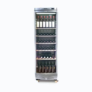 Bromic Chiller Wine 372L Curv DR LED Silver/WC0400C-NR
