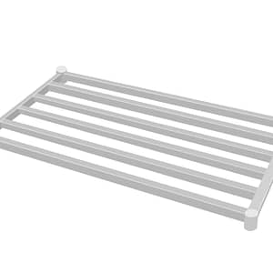 KK Square Pipe - 900x700x0.8mm Stainless Steel Work Bench Undershelf 631136