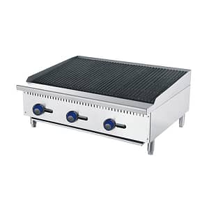 CookRite 910mm Commercial Char Rock Broiler - ATCB-36-NG