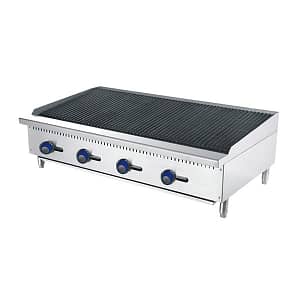 CookRite Commercial Char Rock Broiler - 1220mm - ATCB-48-NG