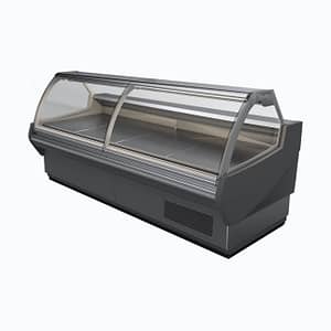 Bromic Deli Curved Glass 1350mm DD1250CG-NR