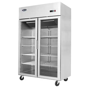 Atosa MCF8602 Top Mounted 2 Door Freezer Showcase - 1314mm
