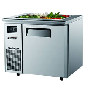 Turbo Air KSR9-1 - Salad Side Prep Table Buffet Fridge | 213L Capacity | Compact Design