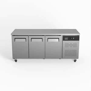 AG GNX3100TN 3 Door Worktop Fridge - 417L