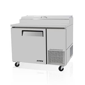 Turbo Air CTPR-44SD 1-Door Pizza Prep Bar Fridge – 396L Capacity