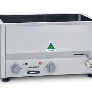 Roband BM2T Bain Marie With Thermostat Control, 2 x 1/2 size pan