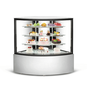 Bonvue C1484-3S Chilled Corner Display – LED-Lit