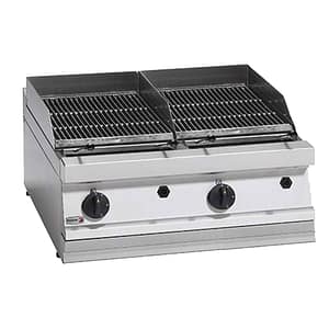 Ex-Showroom: Fagor 700 Series Gas Charcoal 2 Grid Grill BG7-10-QLD7