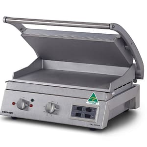 Roband GSA815SE Grill Station - 8 Slices - Electronic Timer Smooth Plates / 15 Amp