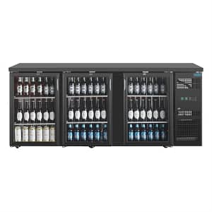 Polar U-Series Back Bar Cooler - Triple Hinged Door