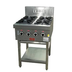 TIME 4 Boiling Tops with Under Shelf - Model BT-4