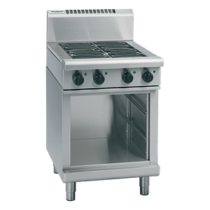 alt="Waldorf RN8400E-CB Electric Cooktop with Cabinet Base - 600mm"