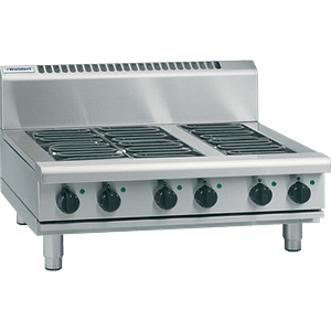 alt="Waldorf RN8600E-B Electric Cooktop - 900mm Bench Model 6 Elements"