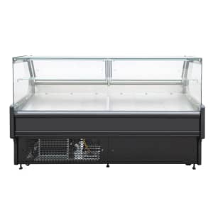 AG SDS1500 Square Deli Display | 1.5m | 370L | Frameless Glass & LED