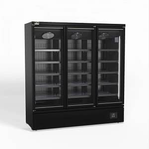 AG CSB1500 Supermarket Three Glass Doors Upright Display Fridge - 1539 Litre
