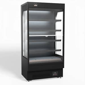 AG OMS1000 1000mm Supermarket Open Multi Deck Showcase Fridge - 440L, Energy Efficient