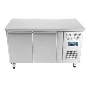 Polar U-Series Double Door Counter Fridge - 282Ltr - Commercial Use