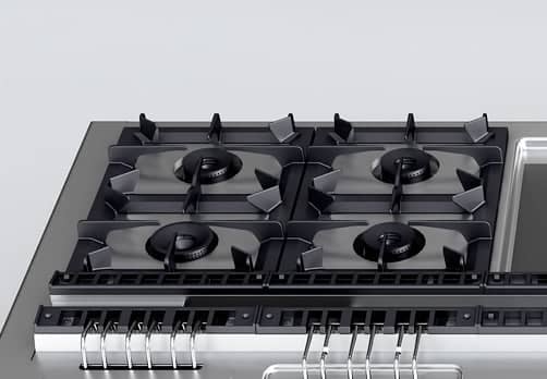 Fagor Kore 700 4 Burner Gas Range with Gas Oven - C-G741H - Image 2