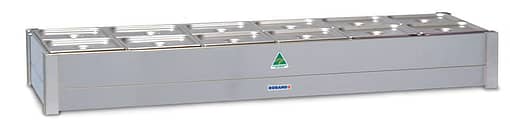 Roband BM26A Hot Double Row Bain Marie - Durable Stainless Steel