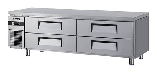 Turbo Air Chef Base TCB18-4-N – 4-Drawer Commercial Refrigerated Chef Base